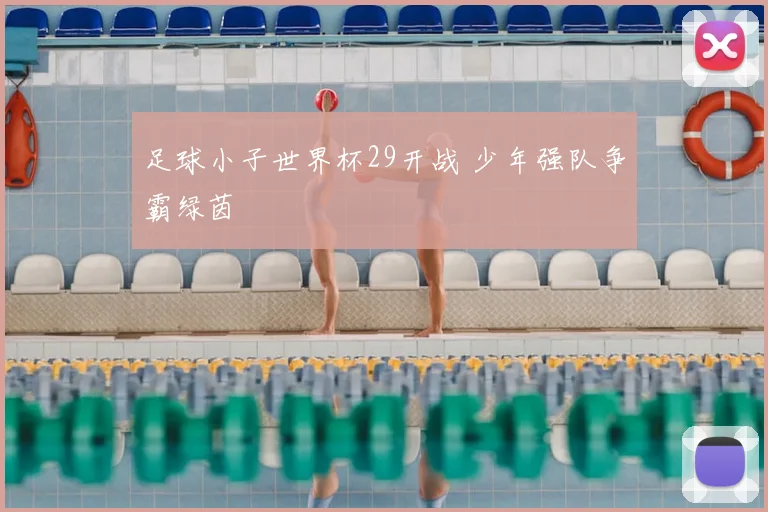 足球小子世界杯29开战 少年强队争霸绿茵